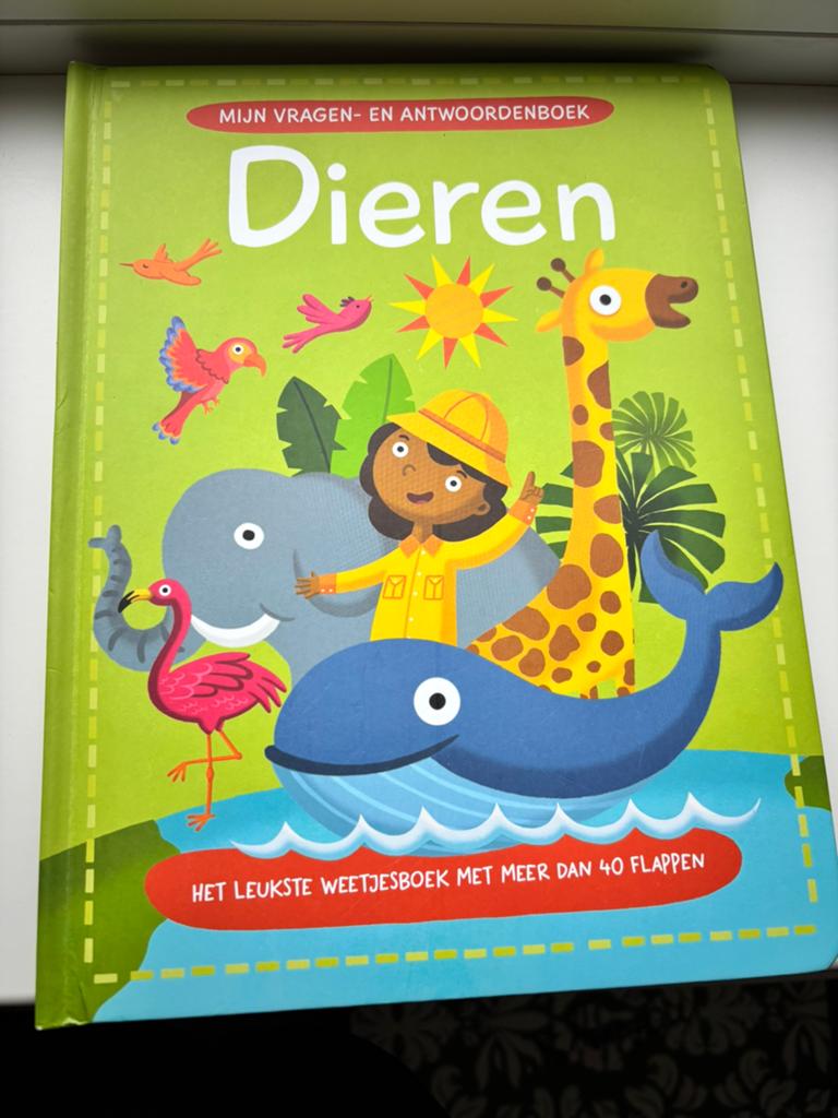 Dierenflapjesboek, Boeken, Ophalen of Verzenden, Zo goed als nieuw