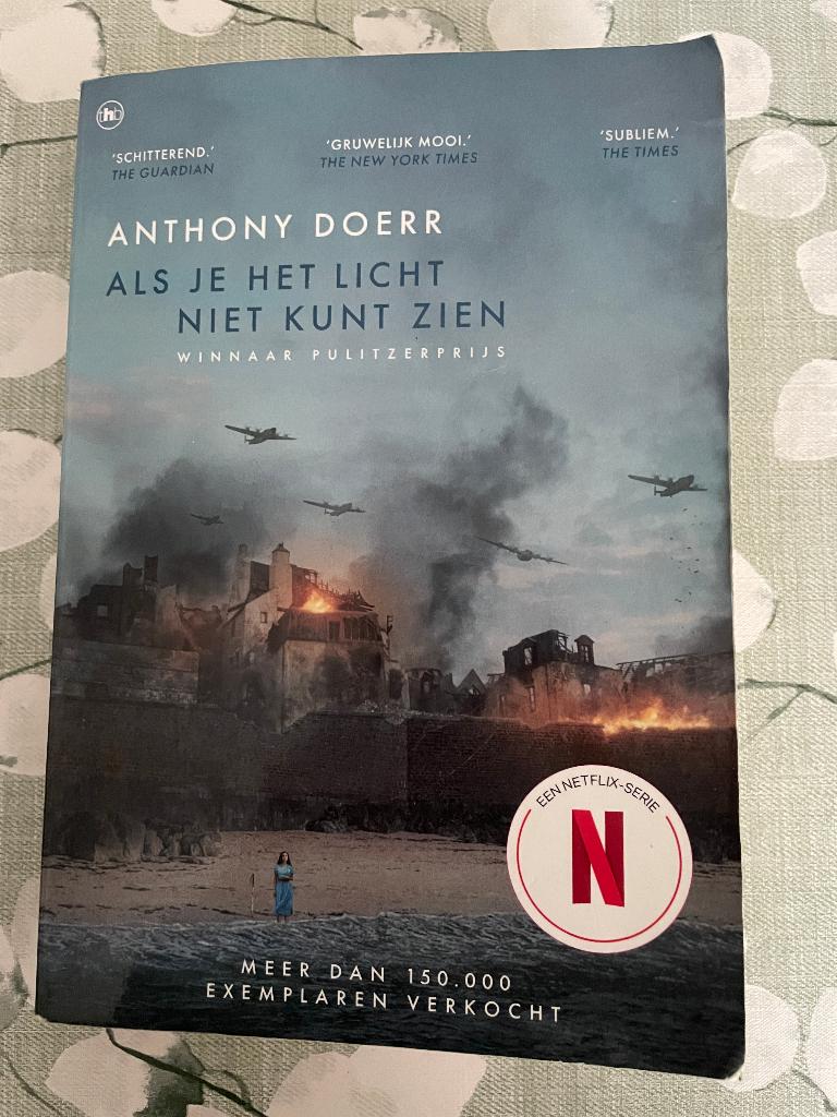 Anthony Doerr - Als je het Licht niet kunt zien, Boeken, Ophalen of Verzenden, Gelezen, Anthony Doerr, Amerika