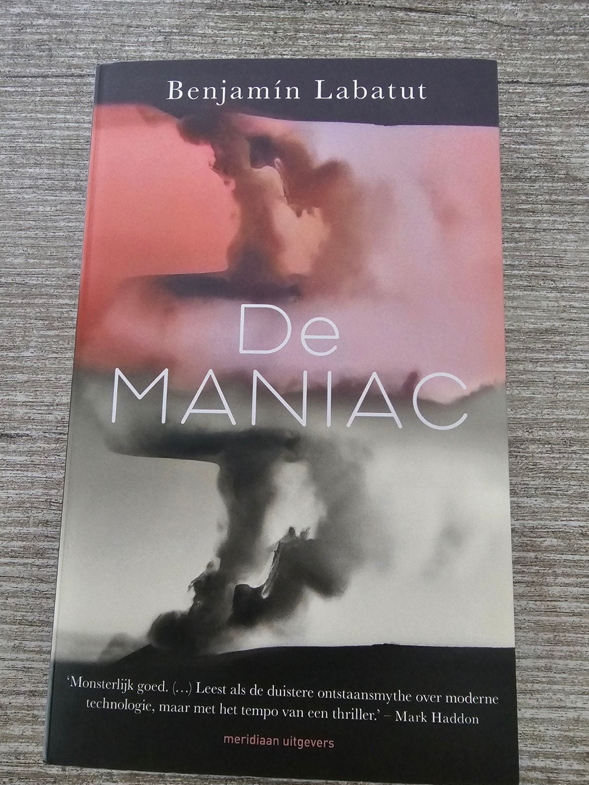 De Maniac - Benjamín Labatut (Meridiaan Uitgevers), Ophalen of Verzenden, Gelezen, Benjamín Labatut