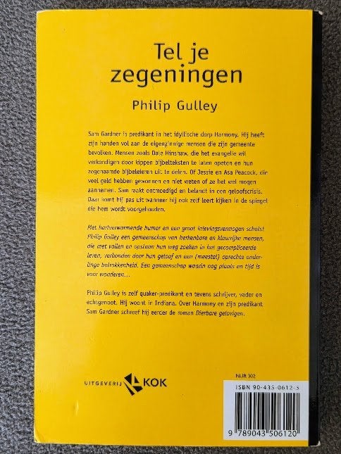 Tel je zegeningen - Philip Gulley, Gelezen, Ophalen of Verzenden, Philip Gulley, Amerika