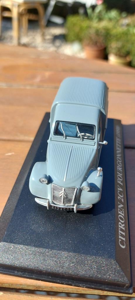Citroën 2CV Fourgonnette 1958 Miniatuurmodel, Ophalen of Verzenden