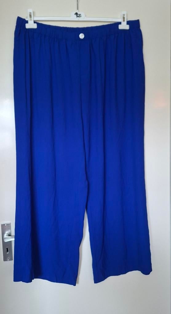 Nieuwe kobaltblauwe broek maat 54, Blauw, Maat 46/48 (XL) of groter, Nieuw, Ophalen of Verzenden