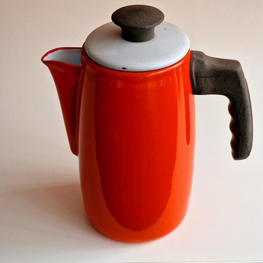 Emaille kan, retro vintage, Ophalen of Verzenden, Huis en Inrichting