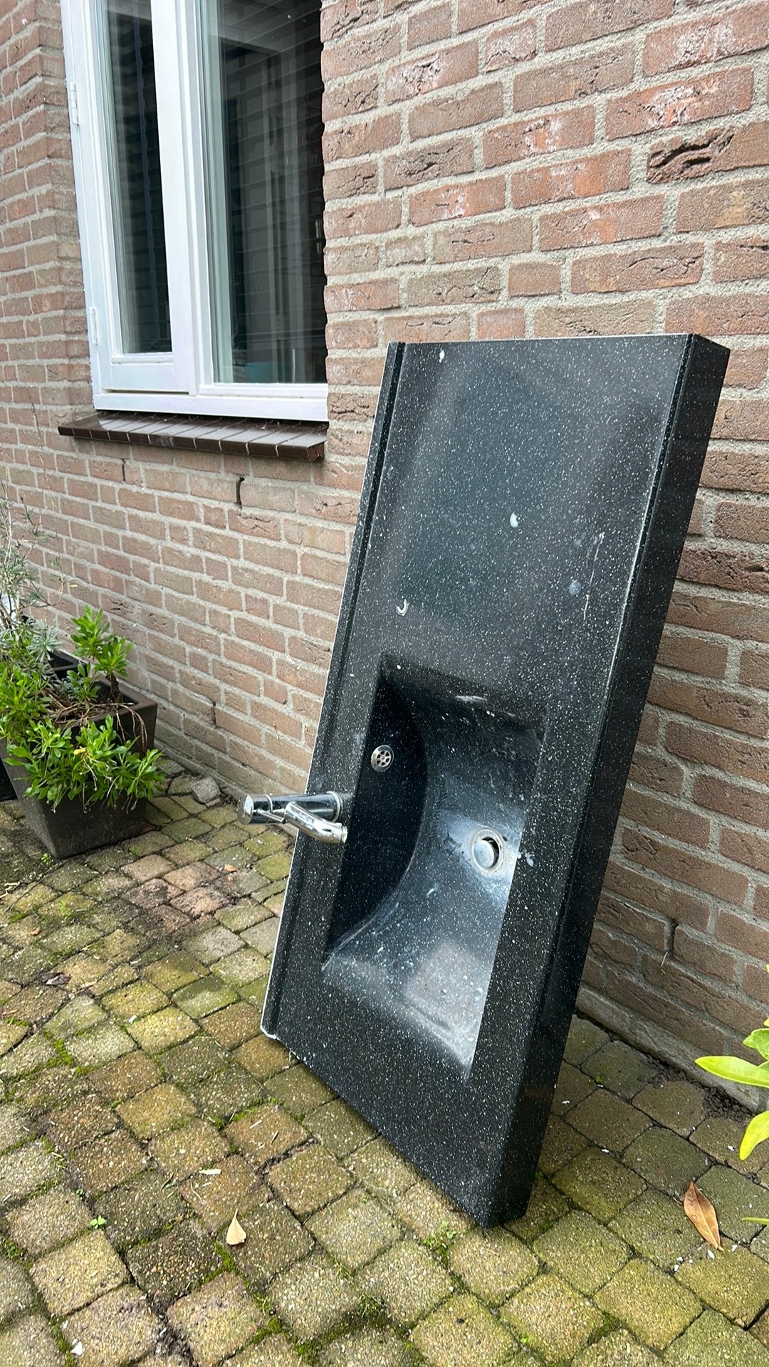 Wastafel blad keukenblad, Ophalen, Gebruikt, Wastafel