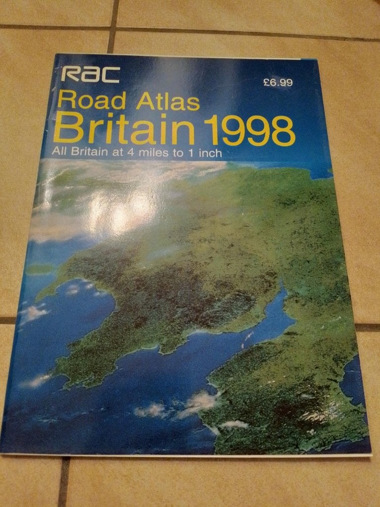 wegenatlas van Groot Brittannië, Overige atlassen, Verenigd Koninkrijk, Ophalen of Verzenden, Zo goed als nieuw