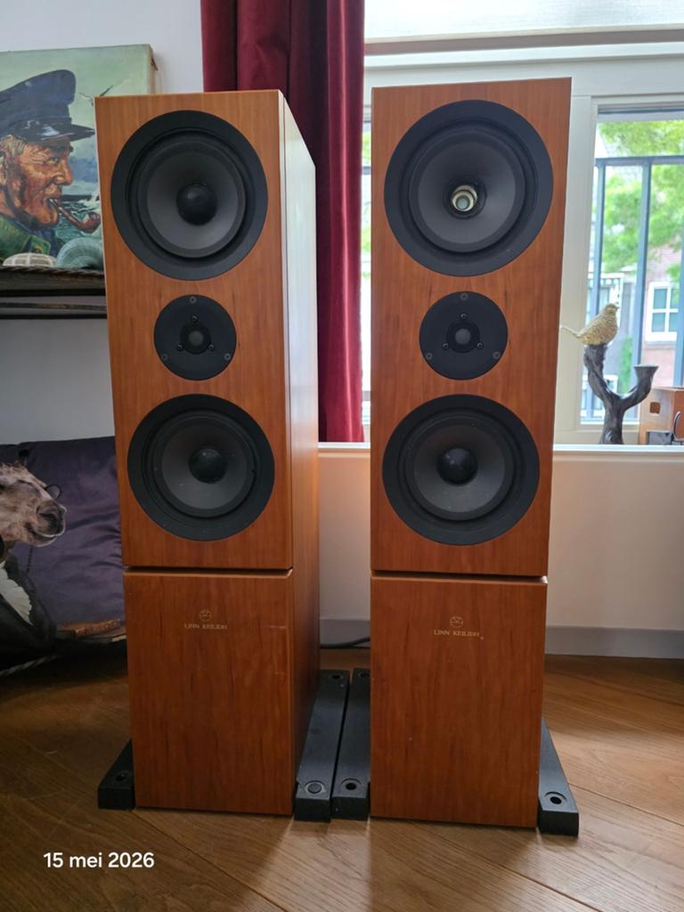 Linn Keilidh Vloerstaande Luidsprekers, Audio, Tv en Foto, Luidsprekers, Gebruikt, 120 watt of meer, Front, Rear of Stereo speakers