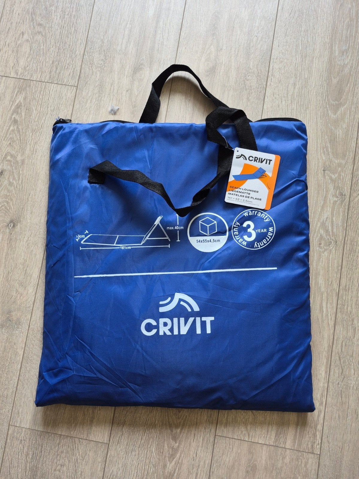 Strandmat, slaapmat, beach lounger, strandstoel, Ophalen of Verzenden, Nieuw, Kunststof, Inklapbaar