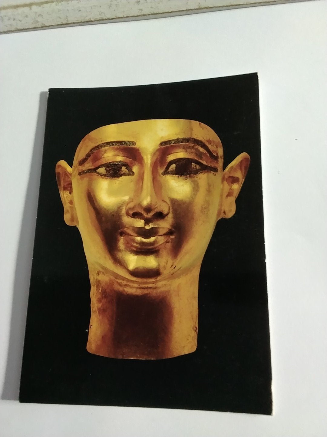 Ansichtkaart Mummie masker Wen-djebau-en-djed (1979), Ophalen of Verzenden