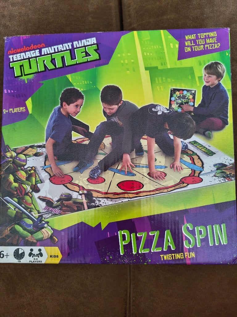 spel pizzaspin, Vijf spelers of meer, Ophalen of Verzenden, Zo goed als nieuw, Nickelodeon