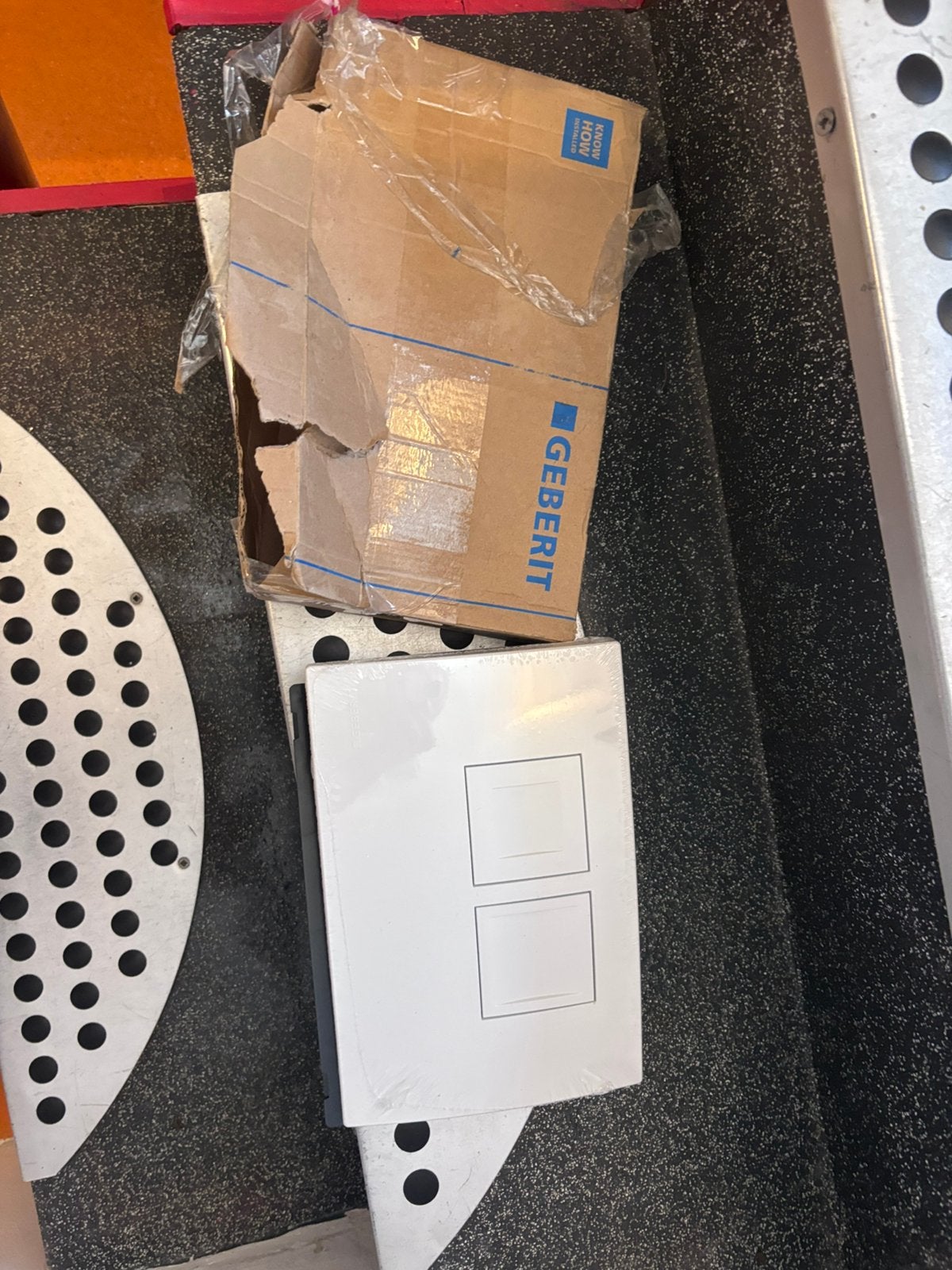 Geberit bediengspaneel nooit gebruikt, Doe-het-zelf en Verbouw, Ophalen of Verzenden, Zo goed als nieuw, Toilet