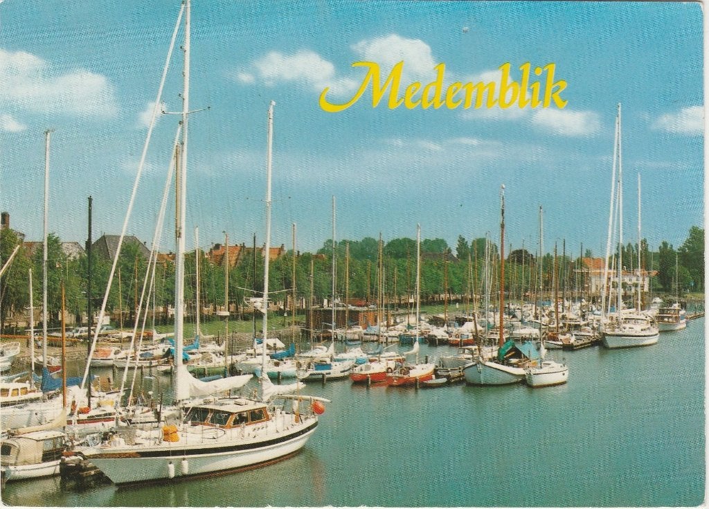 MEDEMBLIK Jachthaven, Verzenden, 1980 tot heden, Gelopen, Noord-Holland