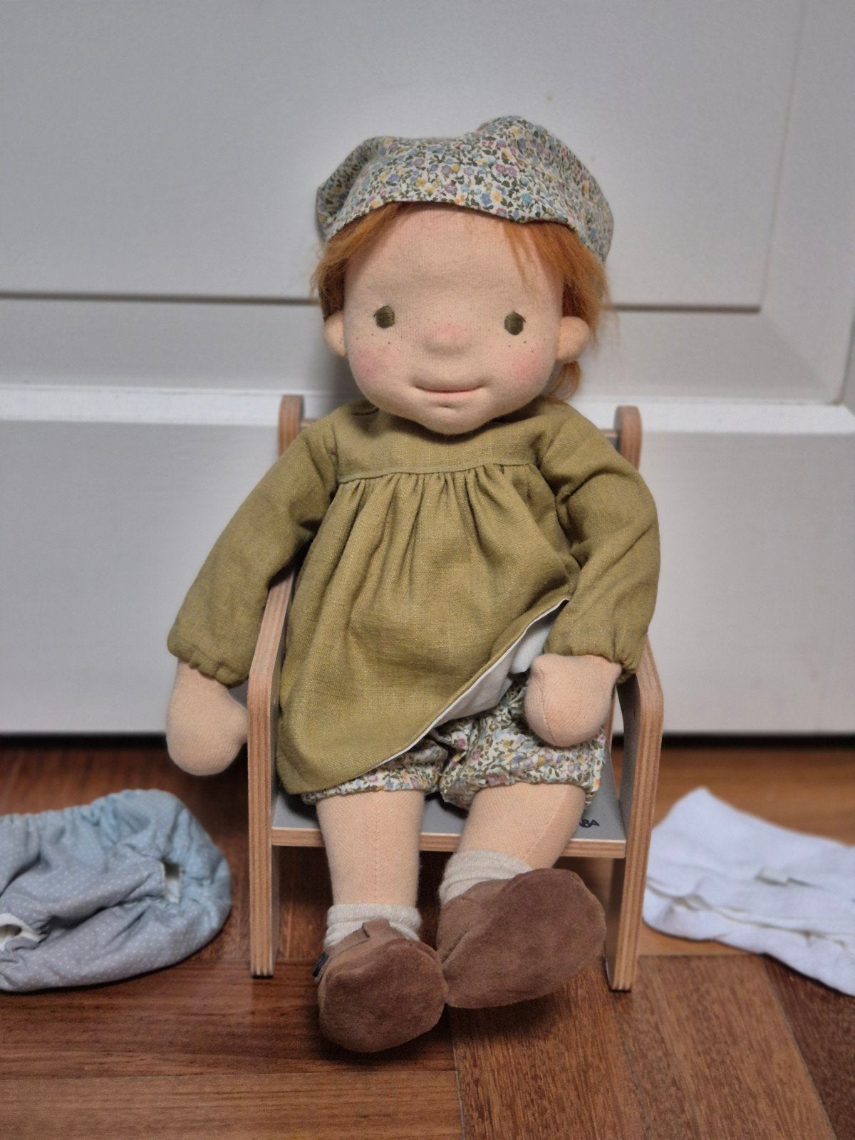 Waldorf Zonnekind artist doll door Waldorf Doll Shop, Verzamelen, Ophalen of Verzenden, Zo goed als nieuw, Pop