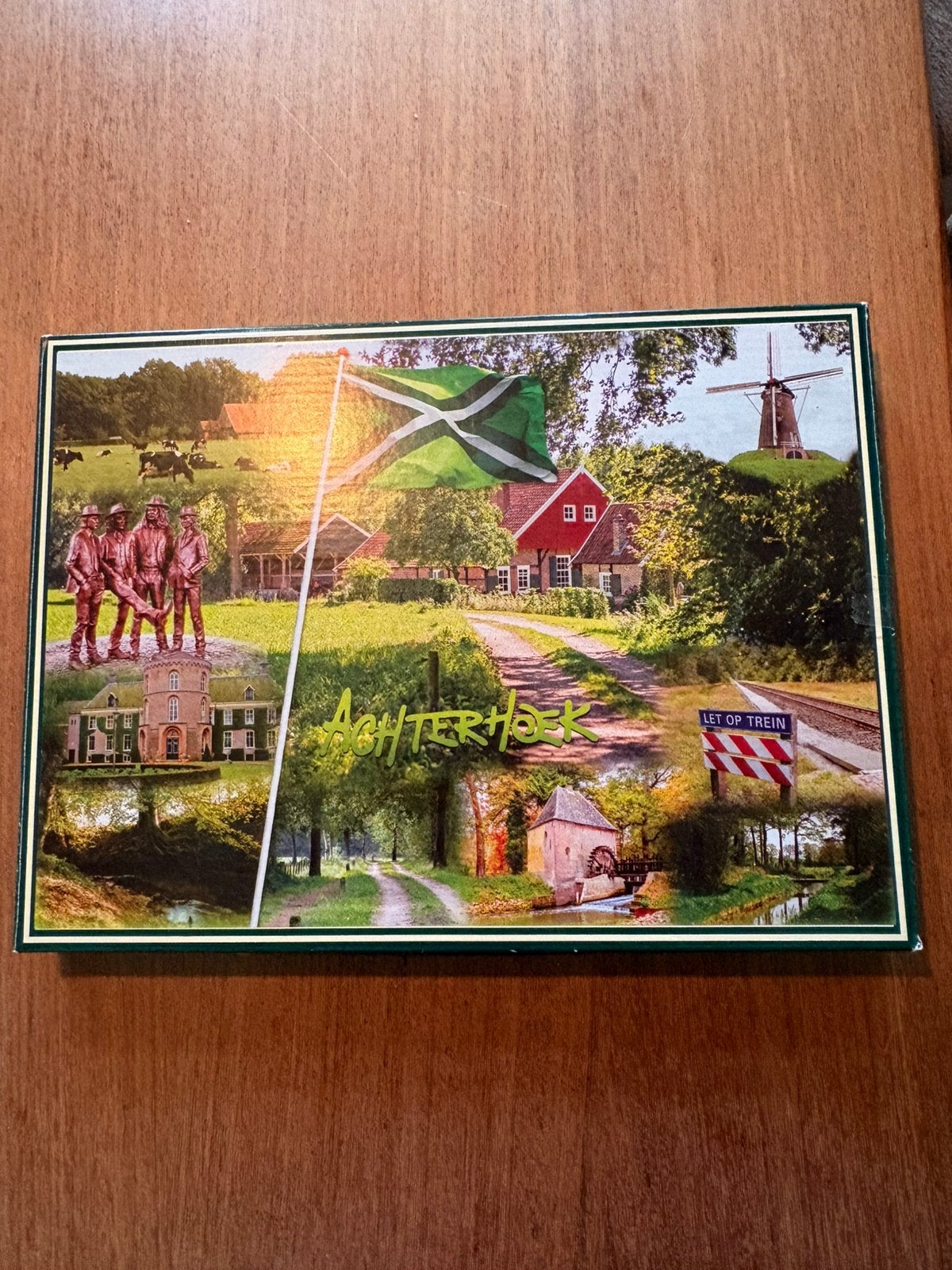 Leuke Achterhoekse puzzel 1000 stukjes, Ophalen, 500 t/m 1500 stukjes, Zo goed als nieuw