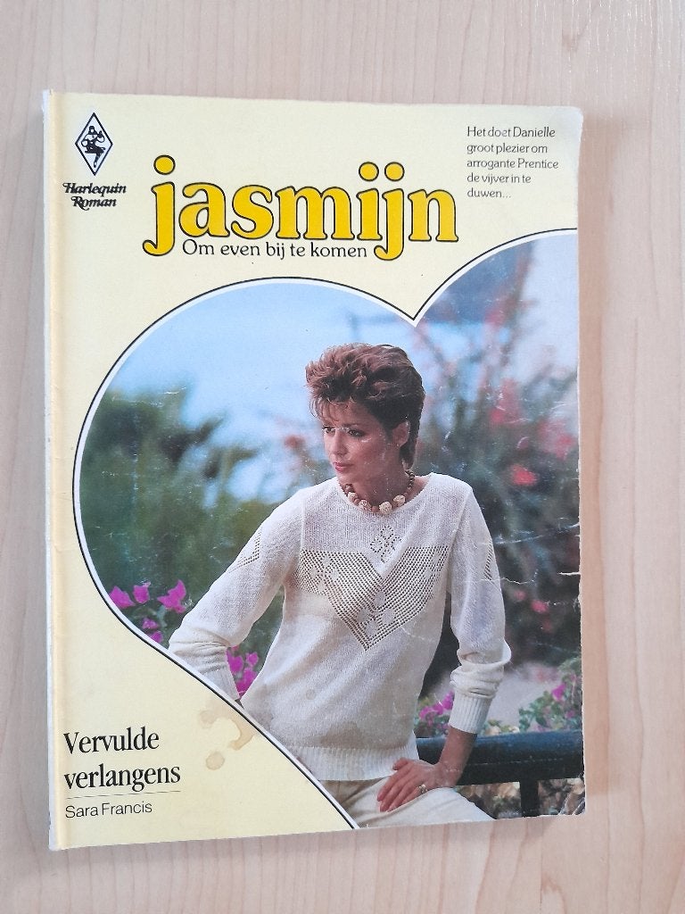 VERVULDE VERLANGENS Sara Francis JASMIJN / HARLEQUIN, Ophalen of Verzenden, Gelezen