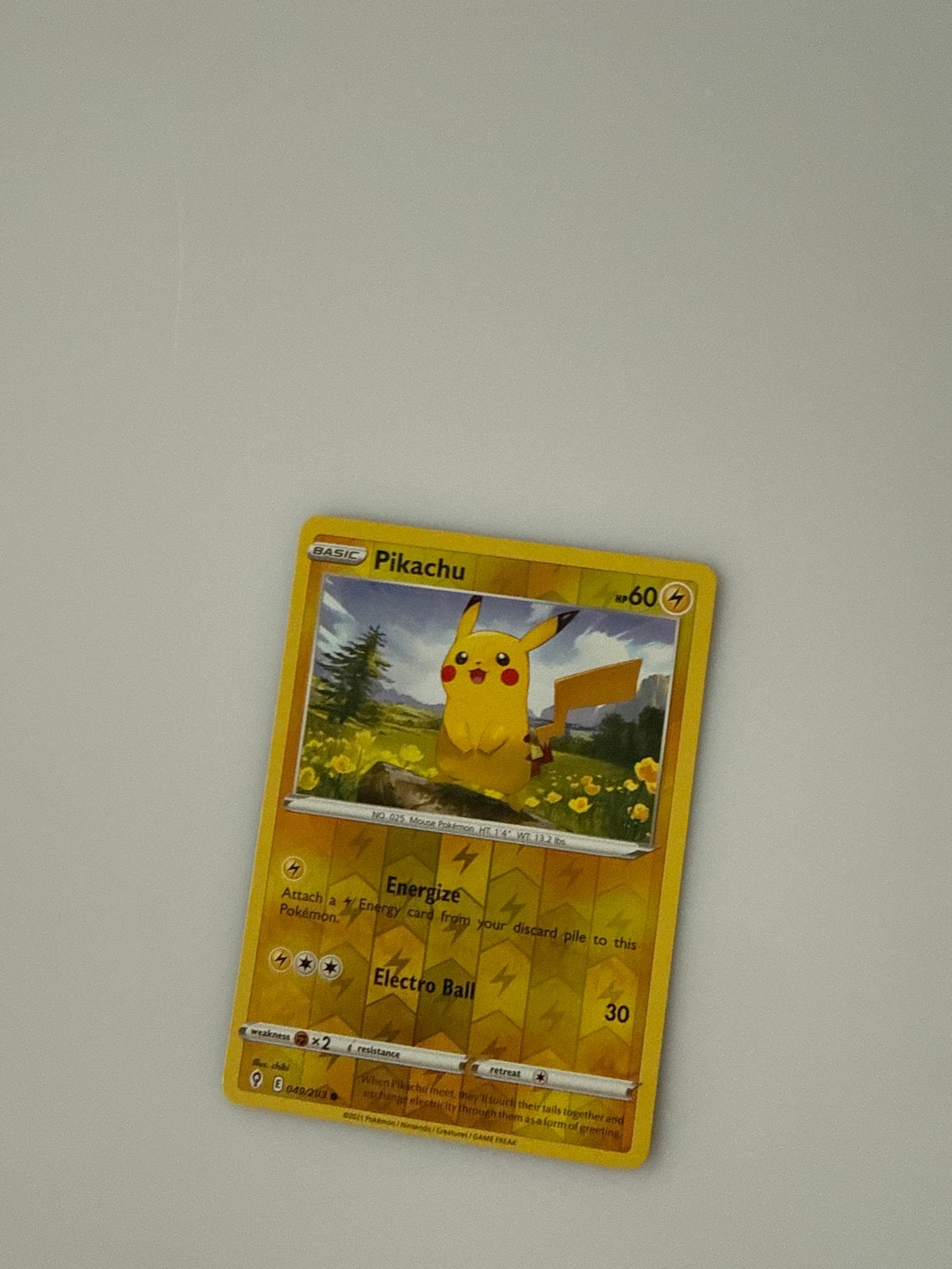 Pikachu Pokémon kaart - Basic - Zo goed als nieuw, Hobby en Vrije tijd, Verzamelkaartspellen | Pokémon, Ophalen of Verzenden, Zo goed als nieuw