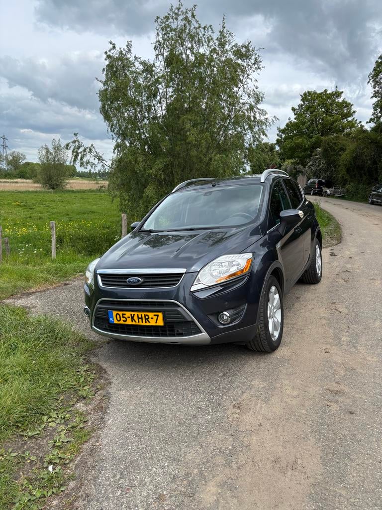 Ford Kuga 2.5 T 147KW AWD AUT 2009 Grijs, Auto's, Automaat, 1553 kg, 2521 cc, Bedrijf