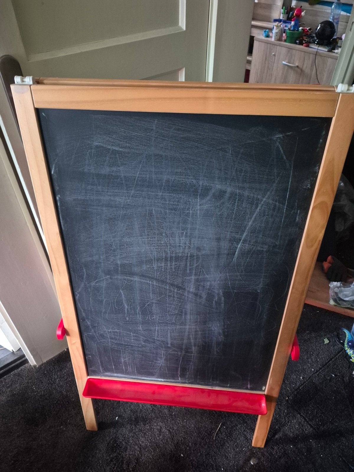 School- en whiteboard van Ikea, Ophalen, Gebruikt