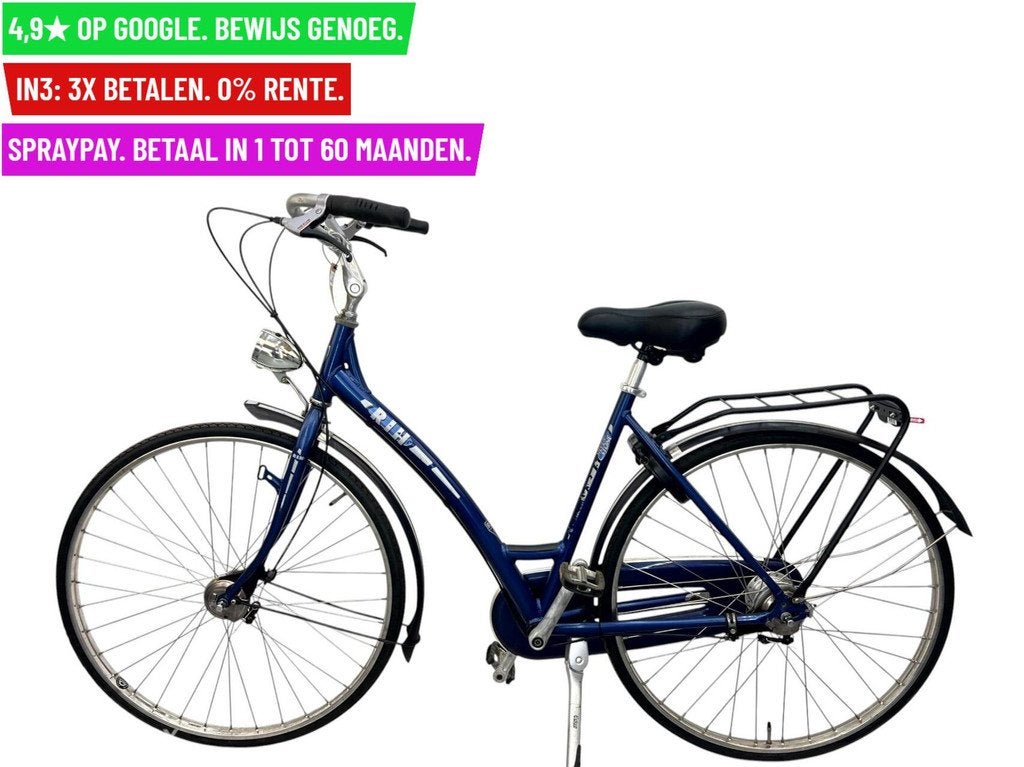 Damesfiets RIH Silver-Stone 28"/52cm/7ver - Garantie/Leverin, Fietsen en Brommers, Fietsen | Dames | Damesfietsen, Overige merken