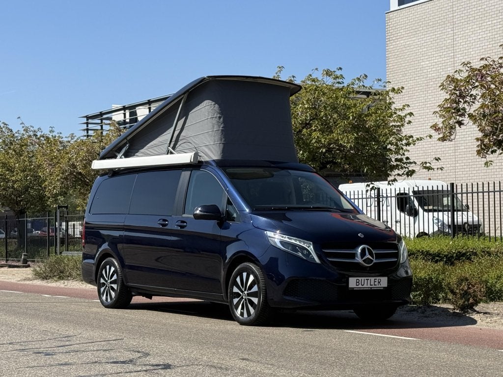 Mercedes-Benz V250 Marco Polo 190 PK 2021 100.000 AUT, Caravans en Kamperen, Campers, Automaat, Airbags, Koelkast, Mercedes-Benz