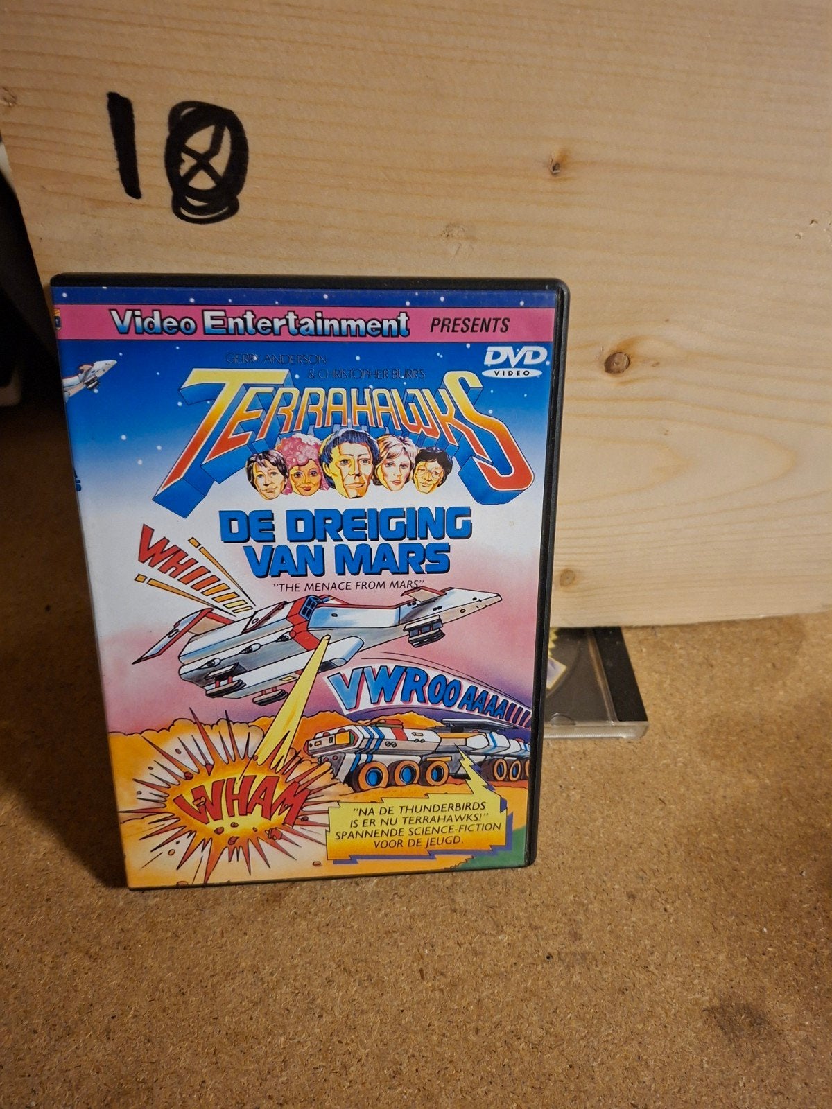 Terrahawks: De Dreiging van Mars DVD - Spannende Sci-Fi, Avontuur, Gebruikt, Alle leeftijden, Nederlands