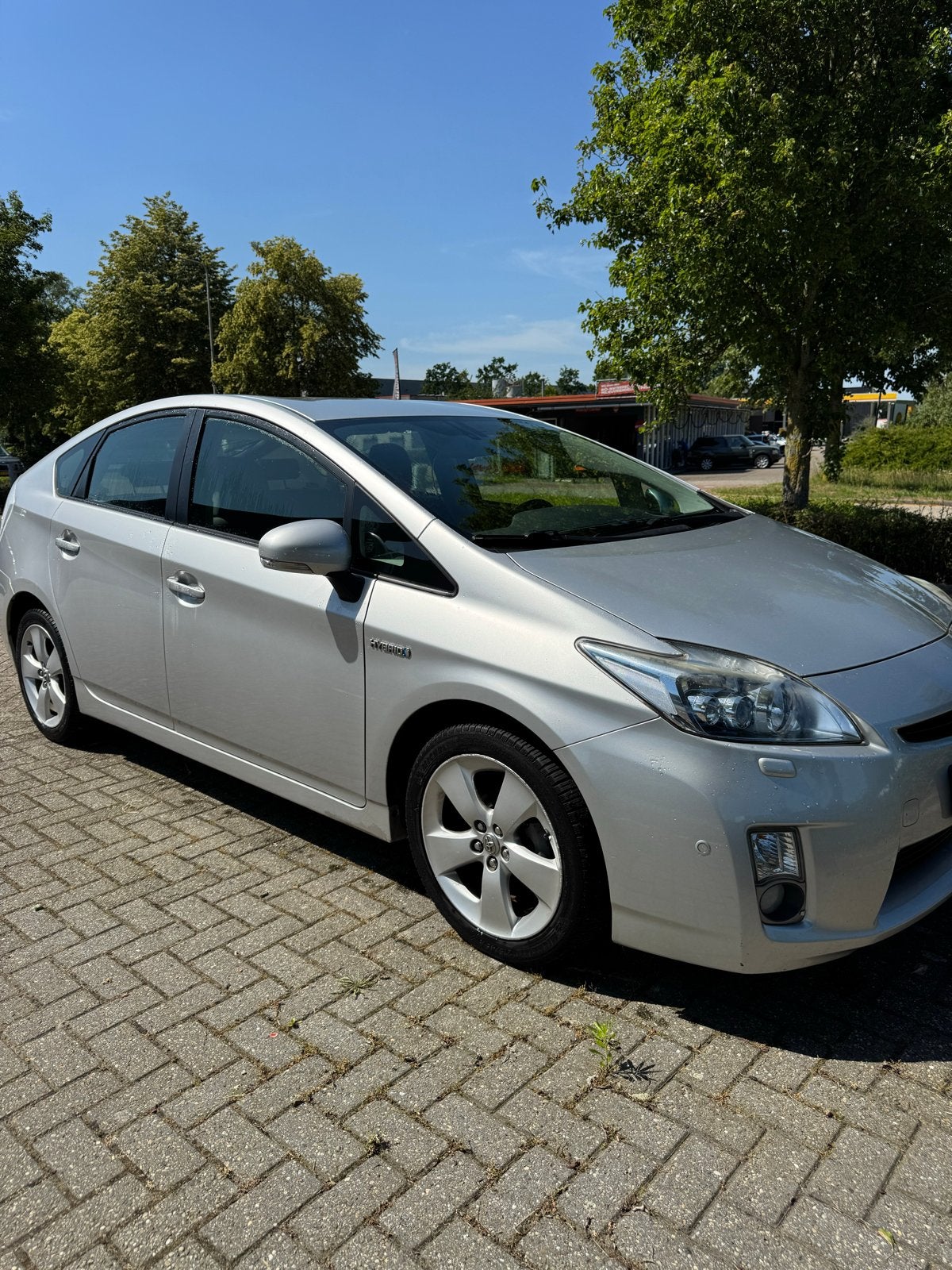 Toyota Prius 1.8 Full Hybrid 136PK Aut 2010 Grijs, Auto's, Toyota, 1345 kg, 4 cilinders, Origineel Nederlands, Bedrijf