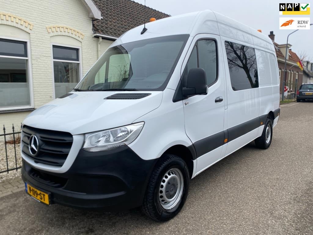 Mercedes-Benz Sprinter 314 2.2 CDI L2H2 Euro6,360 Camera,Cru, Auto's, 13 km/l, Gebruikt, Euro 6, 2 stoelen
