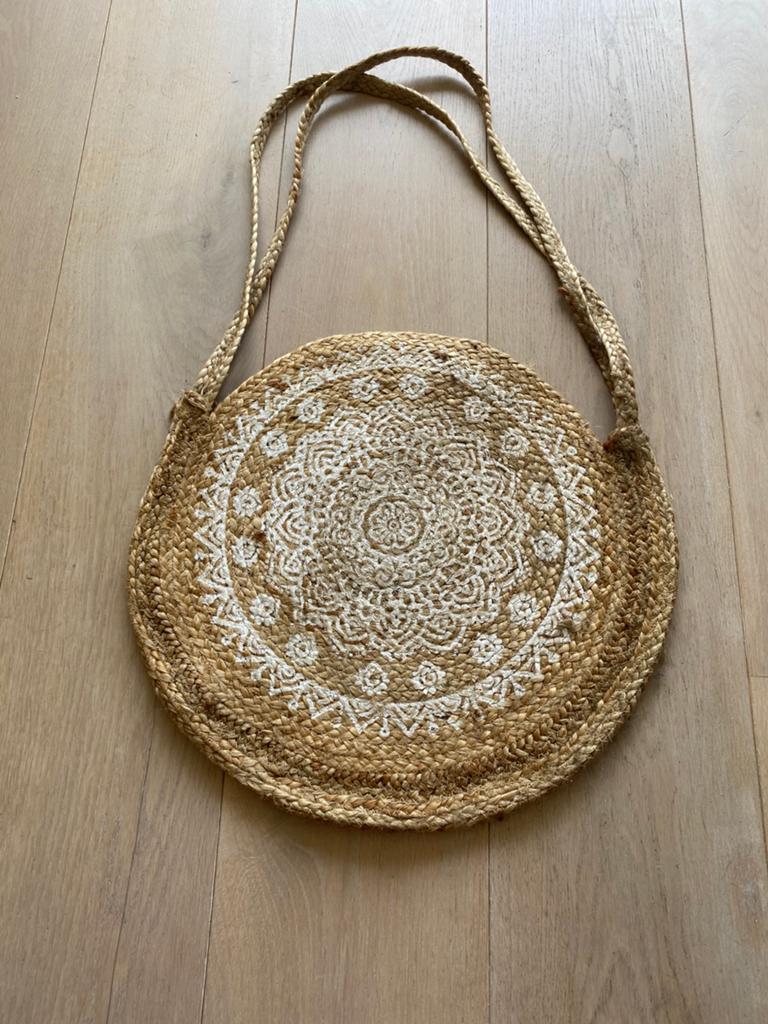 Tas nieuw, Ophalen of Verzenden, Zo goed als nieuw, Beige, Schoudertasje