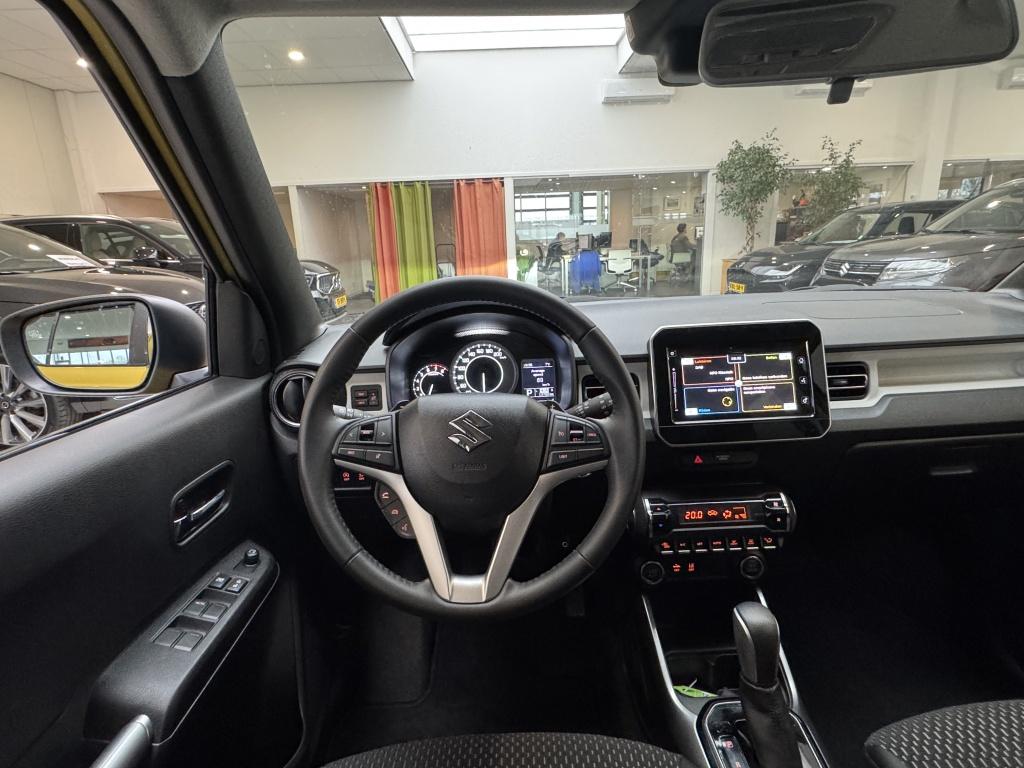 Suzuki Ignis 1.2 Smart Hybride Style [ CRUISE I NAVI I CLIMA, Auto's, Suzuki, Stof, Gebruikt, Zwart, 4 cilinders