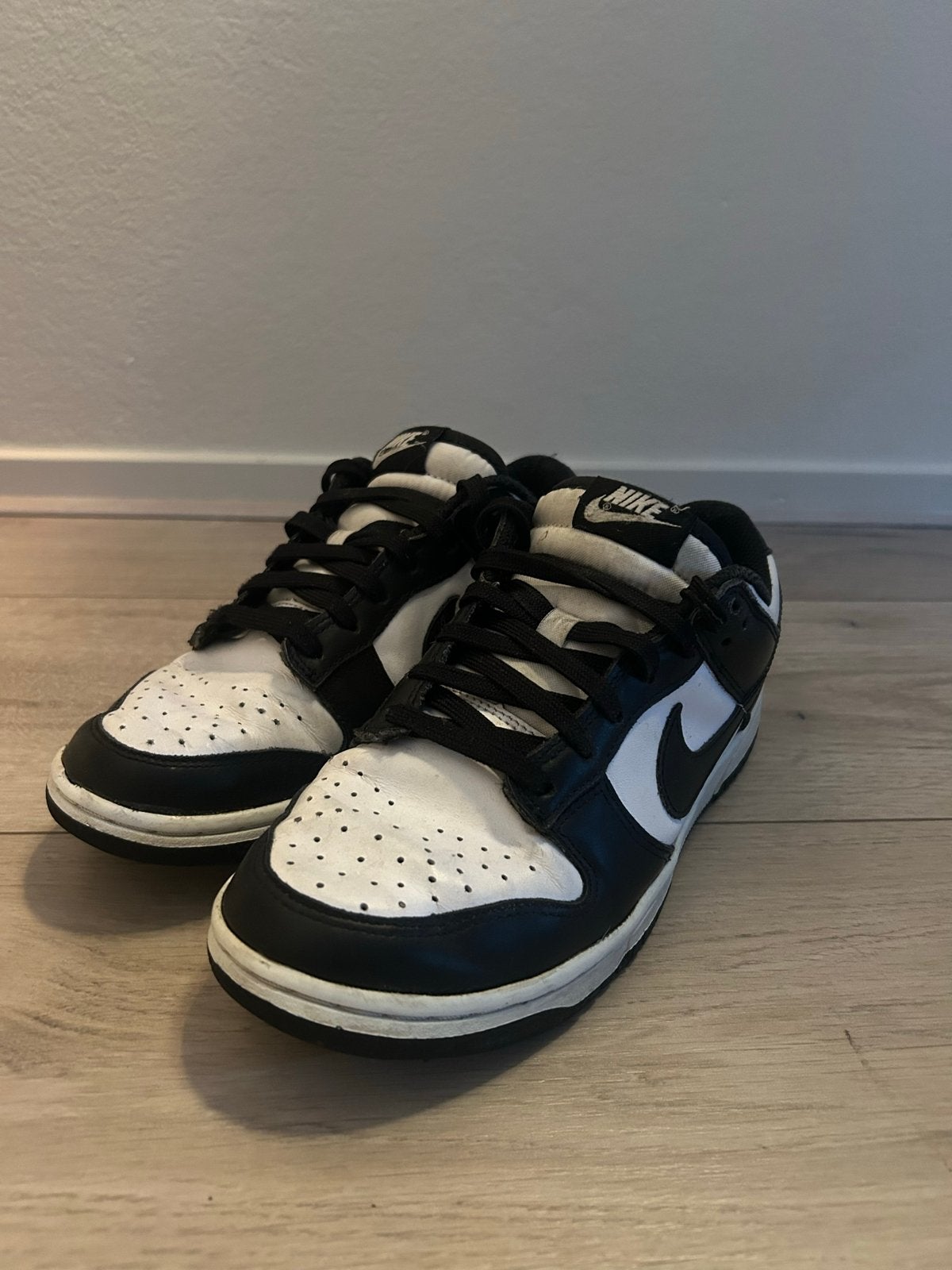 Nike Dunk Low Retro Sneakers, Ophalen of Verzenden, Gedragen, Zwart, Sneakers of Gympen