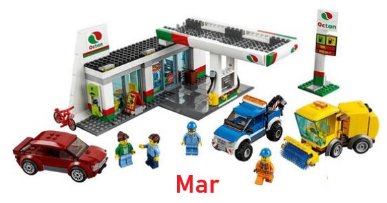 Lego 60132 OCTAN tankstation 2 in 1 set, Kinderen en Baby's, Speelgoed | Duplo en Lego, Ophalen of Verzenden, Zo goed als nieuw