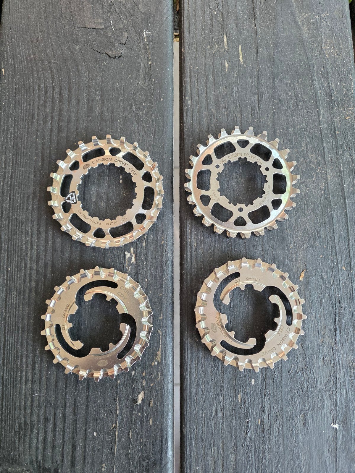 Gates Carbon Drive Tandwielen - Diverse maten, Fietsen en Brommers, Fietsonderdelen, Elektrische fiets, Overige materialen, Overige typen