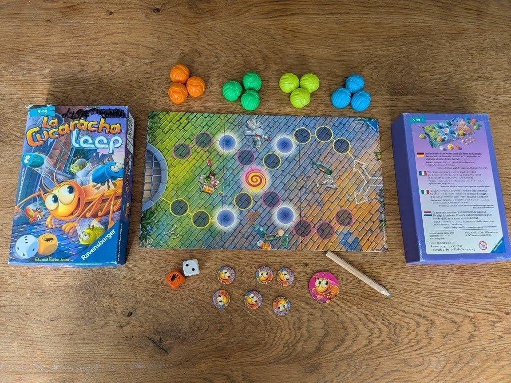 La Cucaracha Loop - Ravensburger bordspel, Gebruikt, Ophalen of Verzenden, Ravensburger, Een of twee spelers