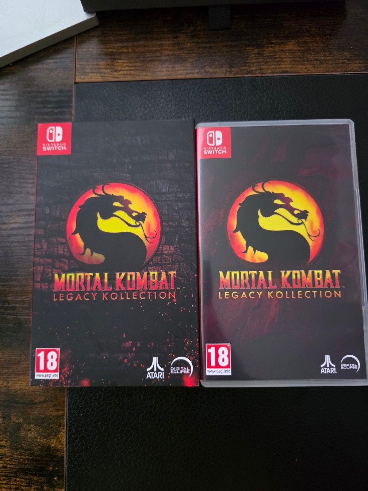 Mortal Kombat Legacy Kollection Nintendo Switch, Gebruikt, Vanaf 18 jaar, Vechten, Verzenden