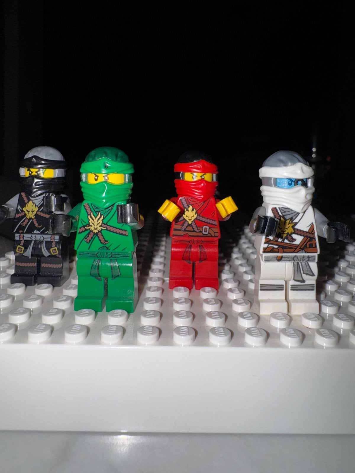 LEGO Ninjago Honor Robe Cole Lloyd Kai Zane + NJO, Ophalen of Verzenden, Zo goed als nieuw, Lego, Ninjago