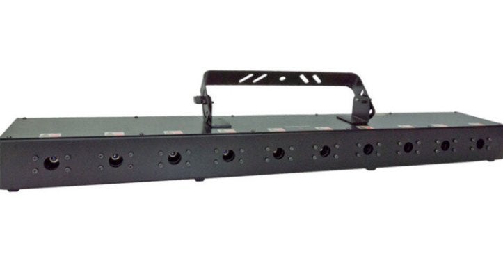 Laserworld Beambar 10R MK3 - Rode Laserbar voor DJ/Club, Ophalen of Verzenden, Zo goed als nieuw, Laser, Geluidgestuurd