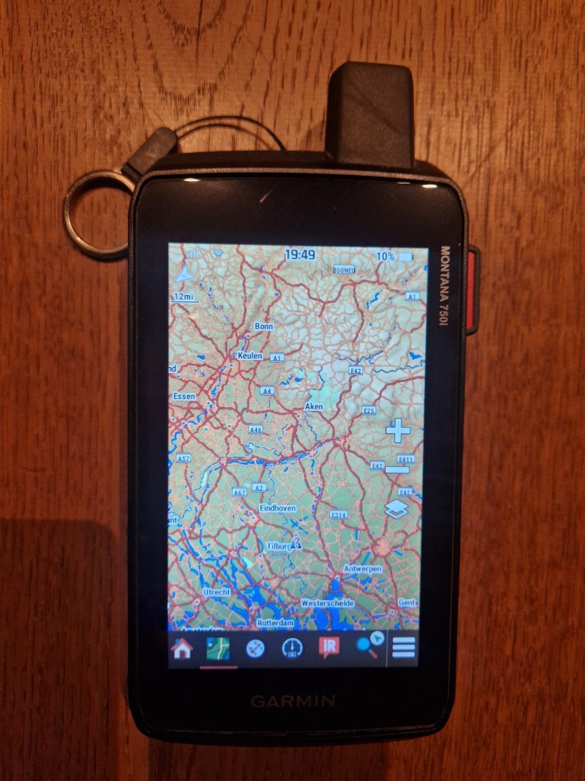 Garmin Montana 750i GPS-navigatiesysteem, Ophalen of Verzenden, Zo goed als nieuw