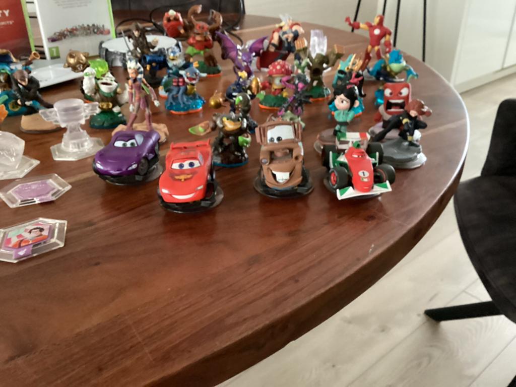 Skylanders Swap Force & Disney Infinity Xbox 360 Collectie, Gebruikt, 1 speler, Eén computer, Vanaf 7 jaar