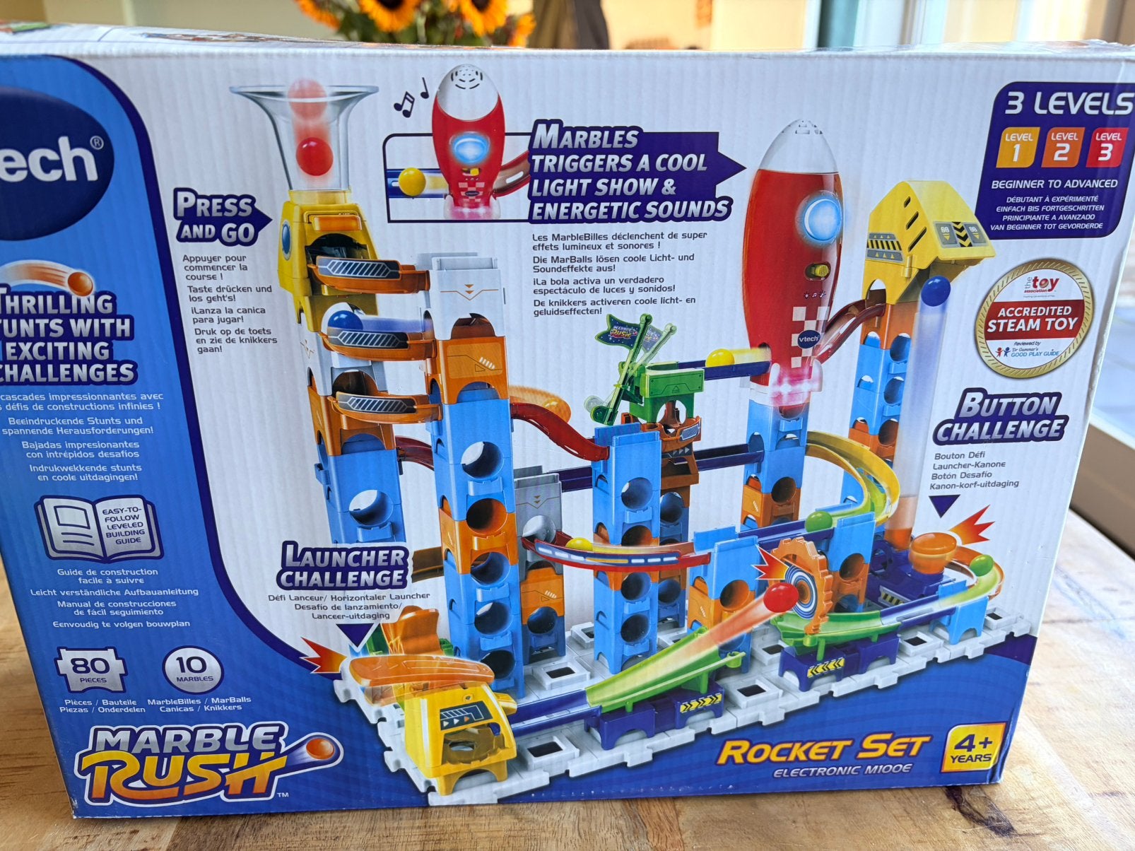 V tech marble rush, Ophalen of Verzenden, Zo goed als nieuw, 4 tot 6 jaar