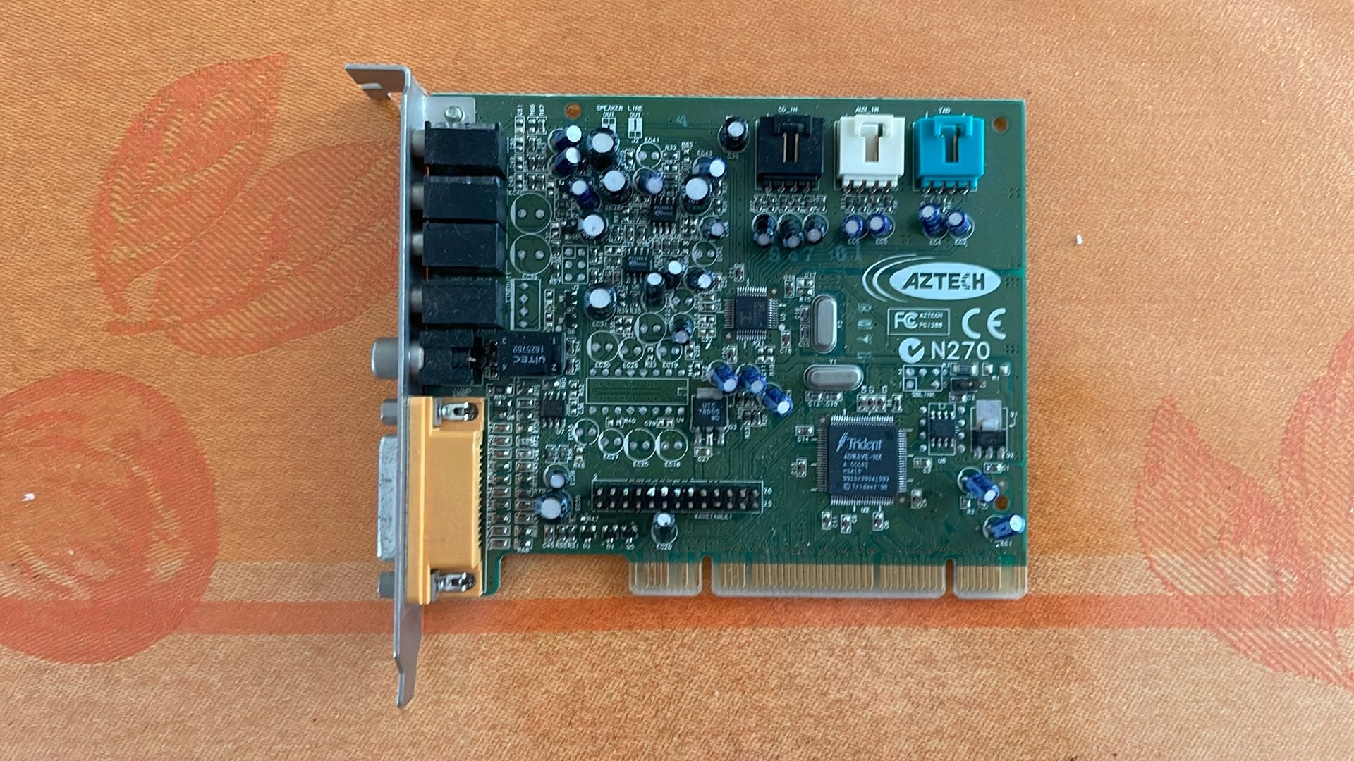 Aztech PCI geluidskaart, Computers en Software, Verzenden, Zo goed als nieuw