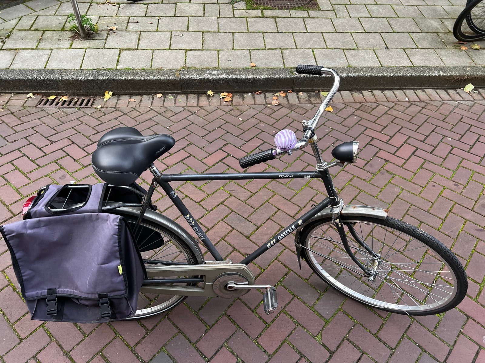 Gazelle Herenfiets -achterwiel reparatie nodig -XXL Zadel, Fietsen en Brommers, Gebruikt, Versnellingen, Ophalen of Verzenden