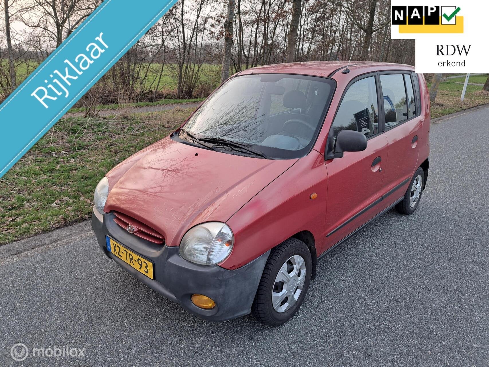 Hyundai Atos 1.0i GLS # Met Nw-APK!, Auto's, Hyundai, 54 pk, 4 cilinders, 400 kg, Atos