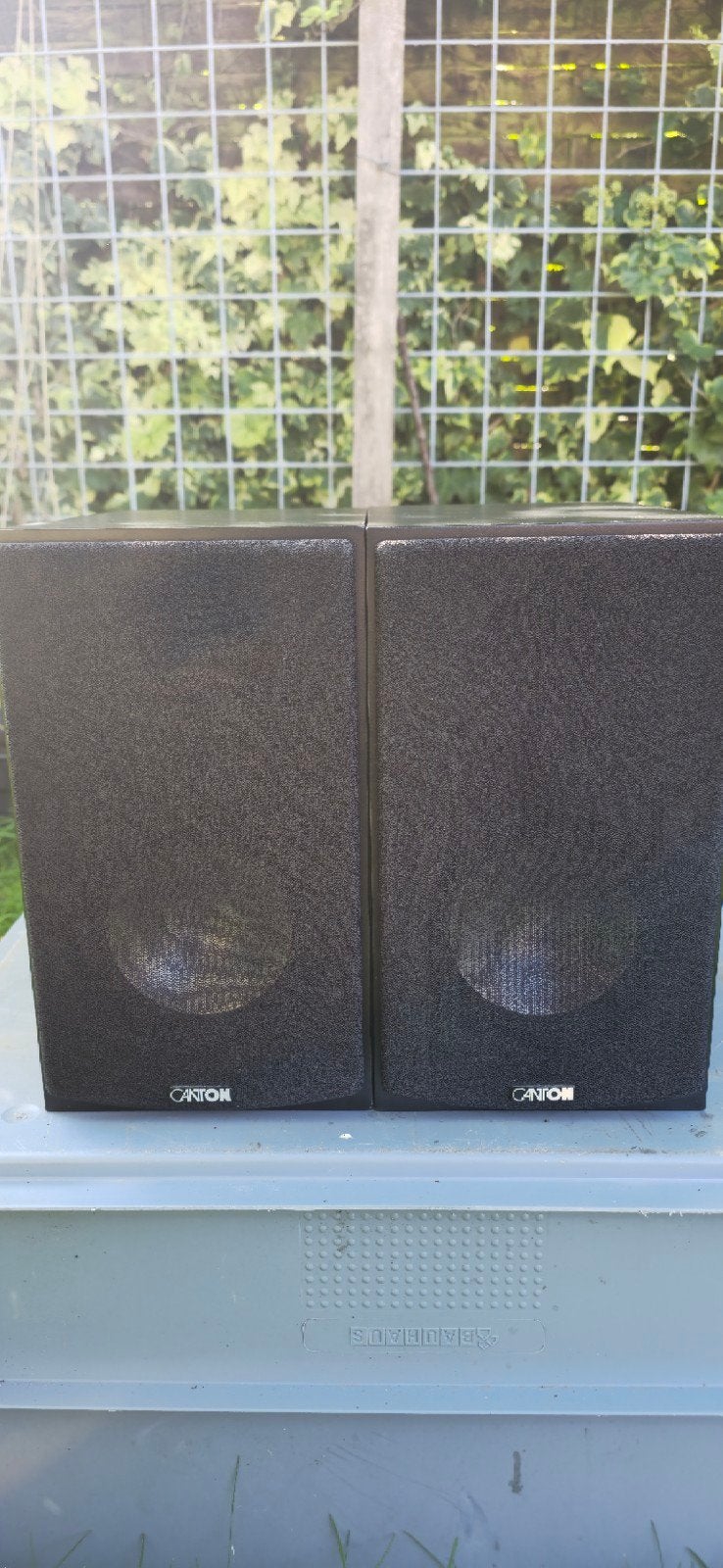 Canton GLE 426 Boekenplank Luidsprekers - Zwart, Ophalen of Verzenden, Zo goed als nieuw, 60 tot 120 watt, Geschikt voor surround/home cinema