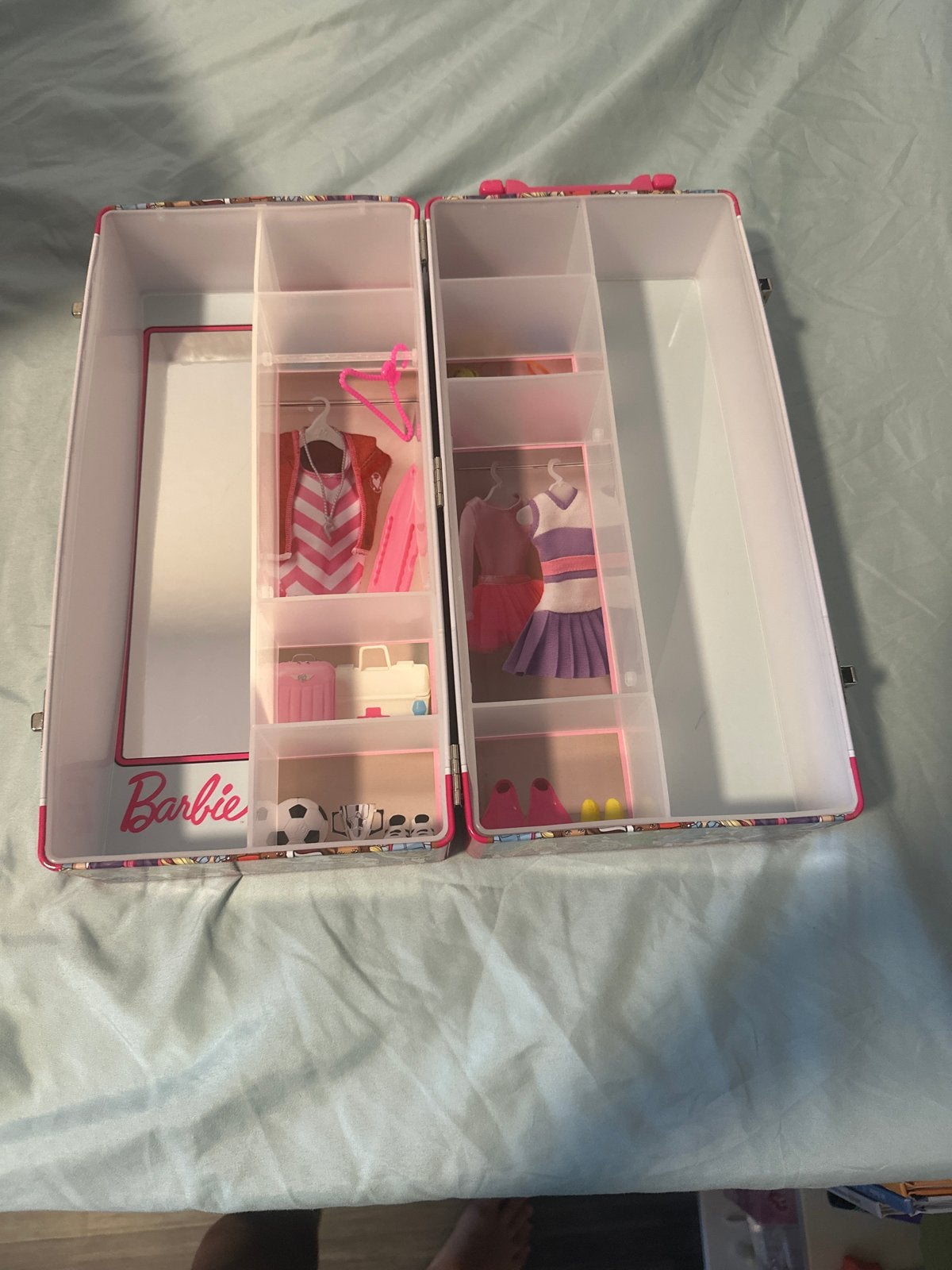 Barbie Dreamhouse Adventures Kledingkast met Kleding, Ophalen of Verzenden, Gebruikt, Barbie
