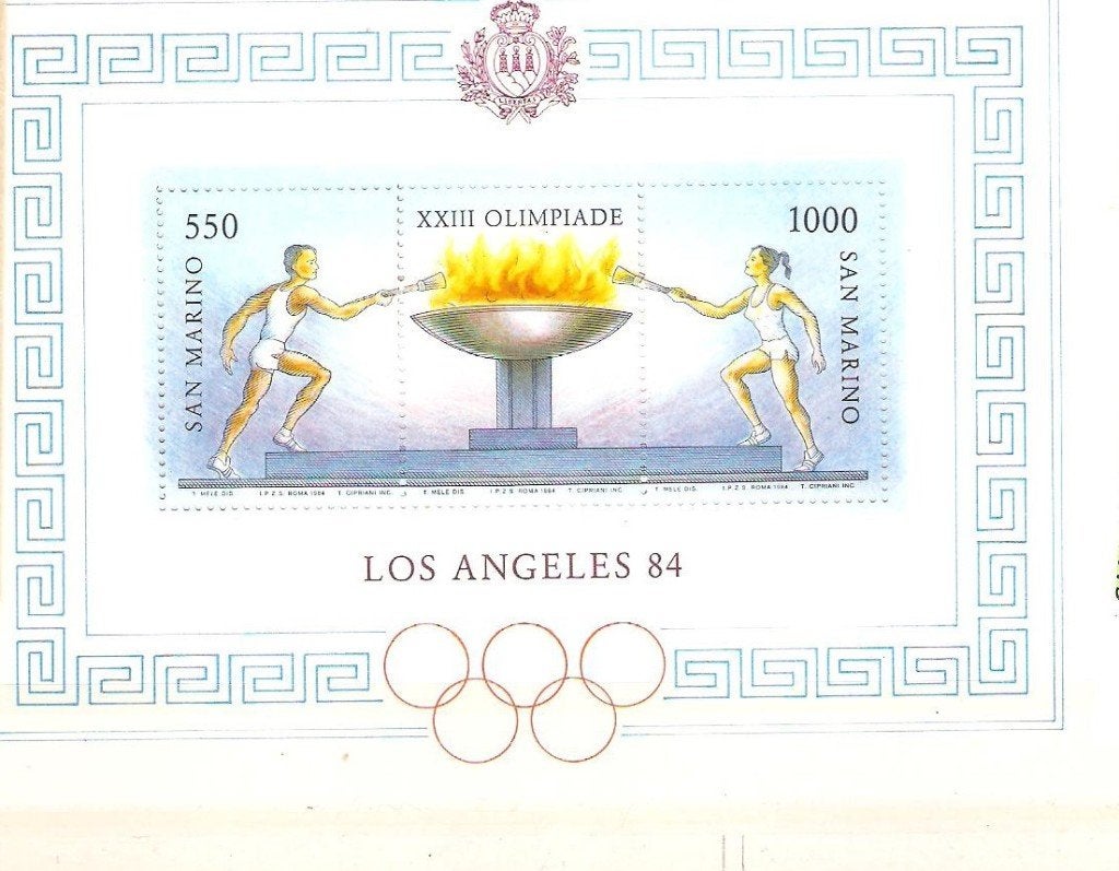 San Marino, Ophalen of Verzenden, Postfris, Sport