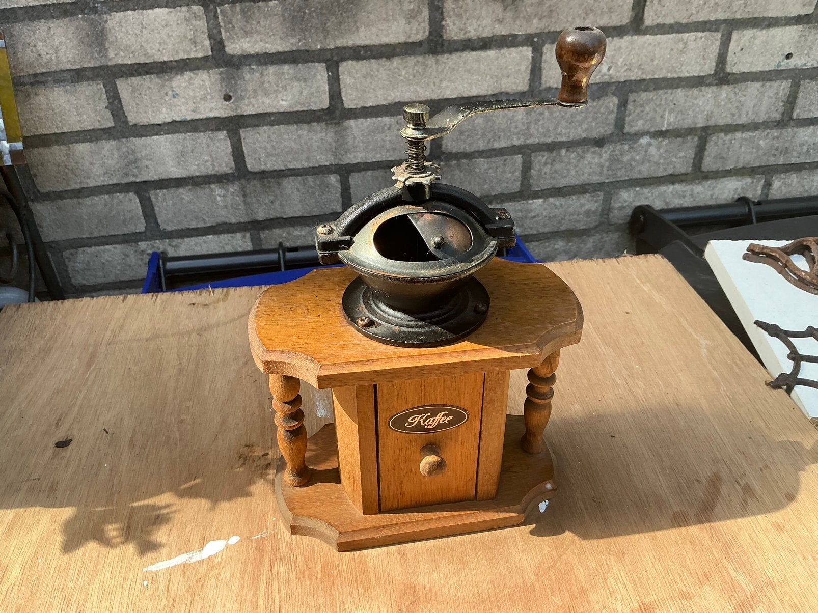 Oude koffie molen, Ophalen of Verzenden