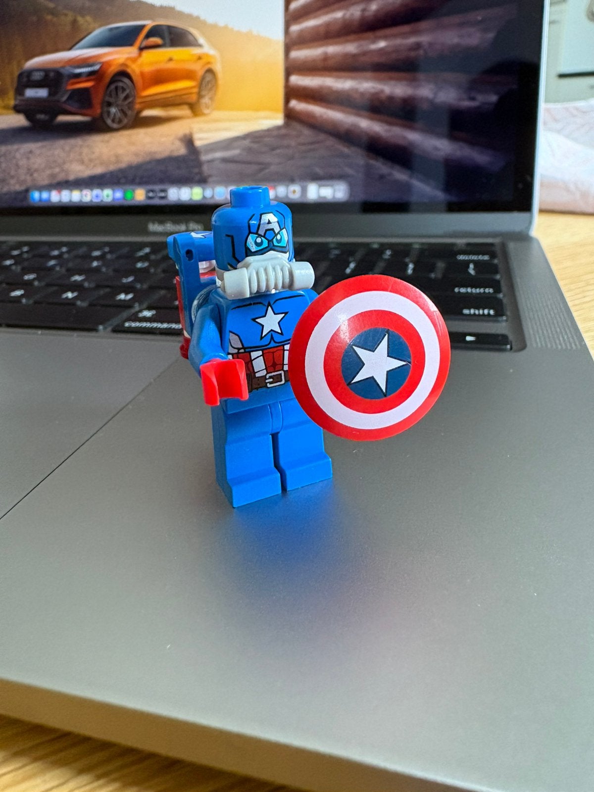Lego Avengers - Space Captain America - sh228 uit set 76049, Marvel, Lego, Ophalen of Verzenden, Zo goed als nieuw