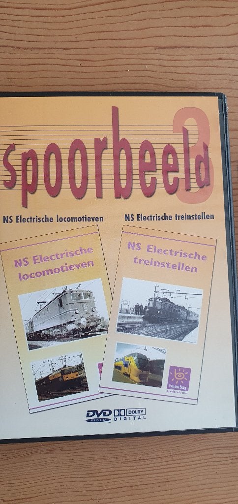 DVD SPOORBEELD NS ELECTRISCHE LOCOMOTIEVEN/TREINEN, Verzamelen, Ophalen of Verzenden, Zo goed als nieuw, Trein, Overige typen