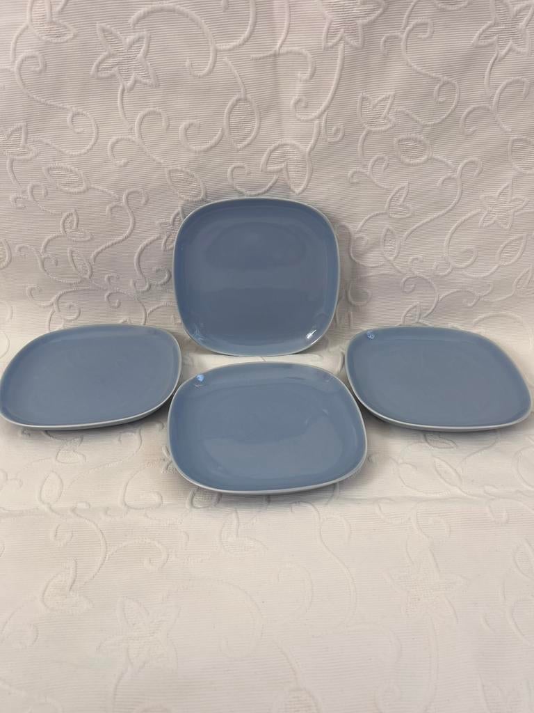 IKEA 365+ vierkante borden Susan Pryke vintage porselein, Ophalen of Verzenden, Zo goed als nieuw, Bord(en), Overige stijlen