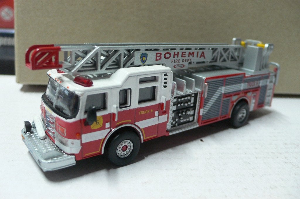 quint  pierce 2005 ladderauto - delprado  1/87, Hobby en Vrije tijd, Modelauto's | 1:87, Nieuw, Bus of Vrachtwagen, Overige merken