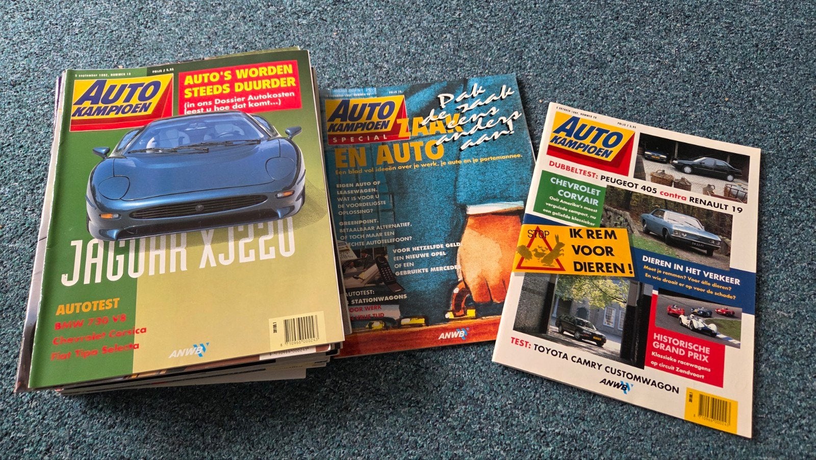Auto Kampioen uit 1991 en 1992, Boeken, Auto's | Boeken, Ophalen of Verzenden, Gelezen, Algemeen